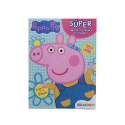 Súper Libro de Colorear y Actividades Peppa