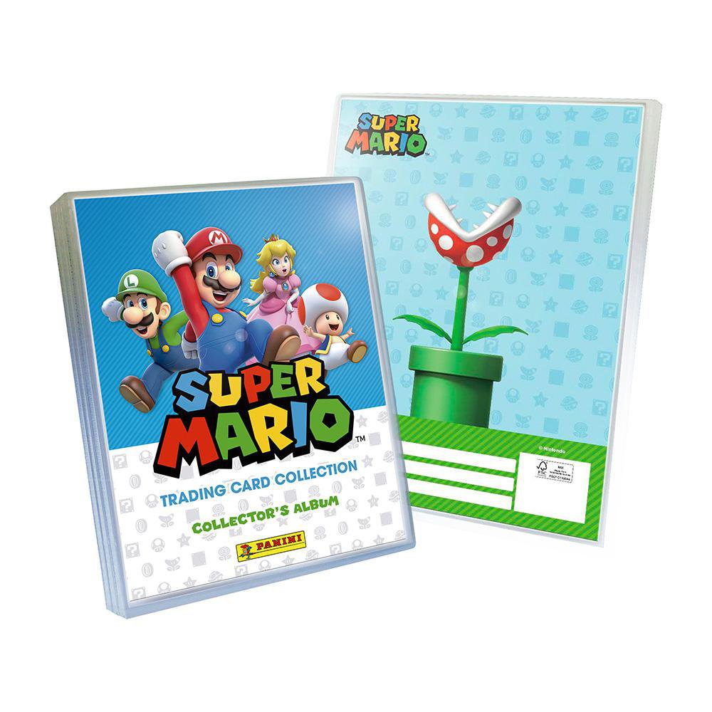 Álbum Coleccionador de Tarjetas de Super Mario 2024 Álbum Coleccionador de Tarjetas Super…