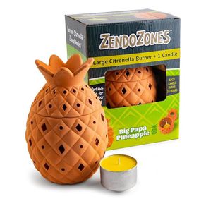 Candela de Citronela en Forma de Piña