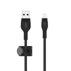 Cable Belkin Boostcharge Pro Flex USB-A a Lightning Negro 1 M
