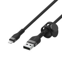 Cable Belkin Boostcharge Pro Flex USB-A a Lightning Negro 1 M