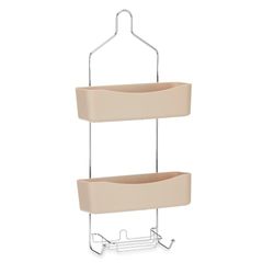 Organizador para Ducha de Dos Niveles Beige