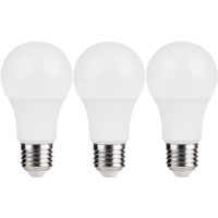 Paquete de Bombillas LED Luz Cálida 3 Unidades 12 W