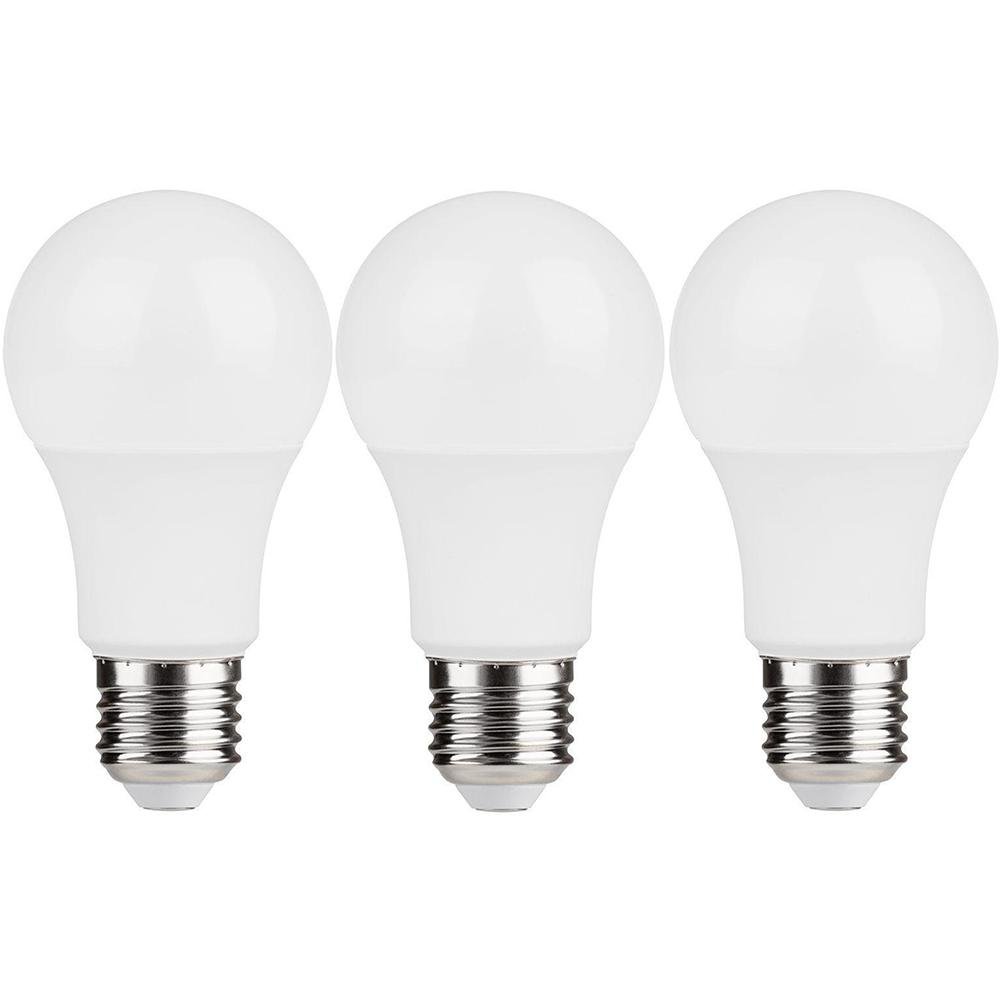 Paquete de Bombillas LED A60 Luz Cálida 12W, 3 Unidades