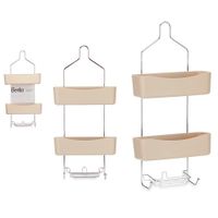 Organizador para Ducha de Dos Niveles Beige