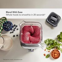 Licuadora Rosa de Alto Rendimiento 1.75 L