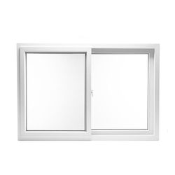 Ventana PVC S60 Corrediza con Cedazo 150x100 Cm