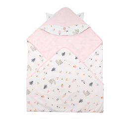 Set Frazada con Capucha y Cojín de Ardilla - Koala Baby