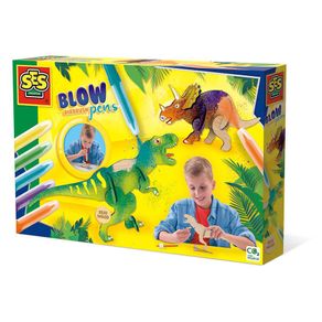 Set De Aerógrafos de Soplado Dinosaurios