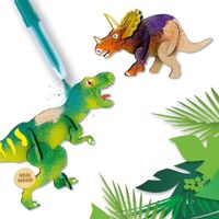 Set De Aerógrafos de Soplado Dinosaurios