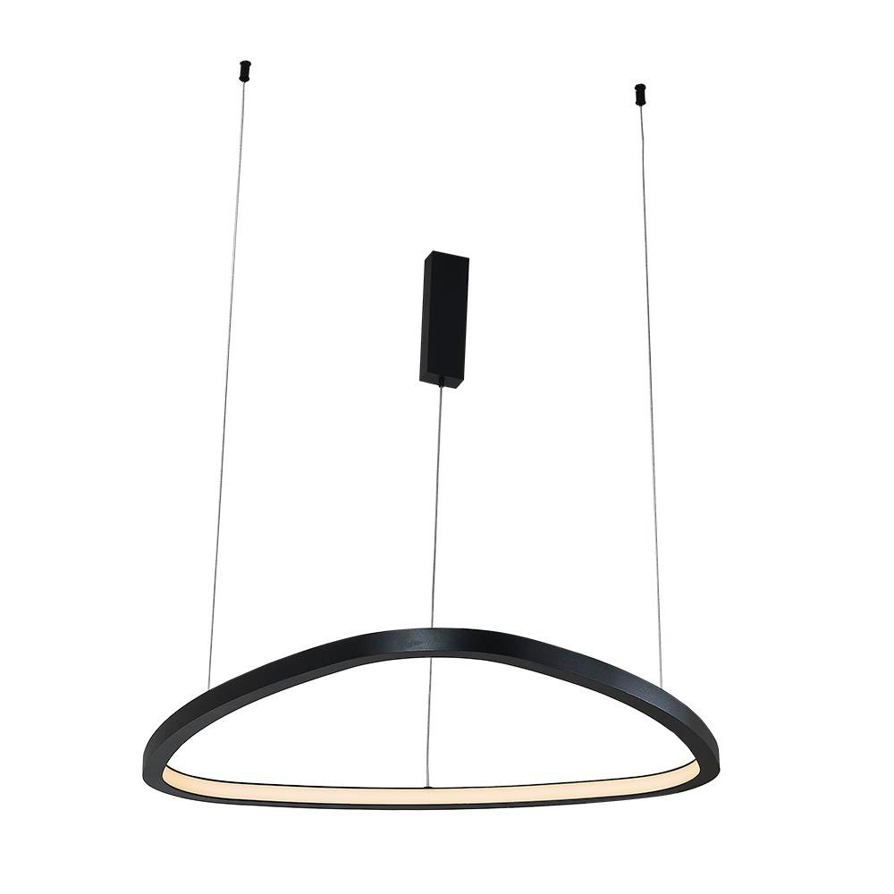 Lámpara Colgante LED Vis de 73 cm Luz Cálida 40 W Color Negro