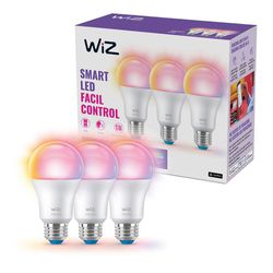 Set de 3 Bombillas LED Smart Color RGB 8.8 W E27