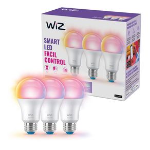 Set de 3 Bombillas LED Smart Color RGB 8.8 W E27