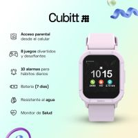 Reloj Inteligente Junior Morado - Cubitt