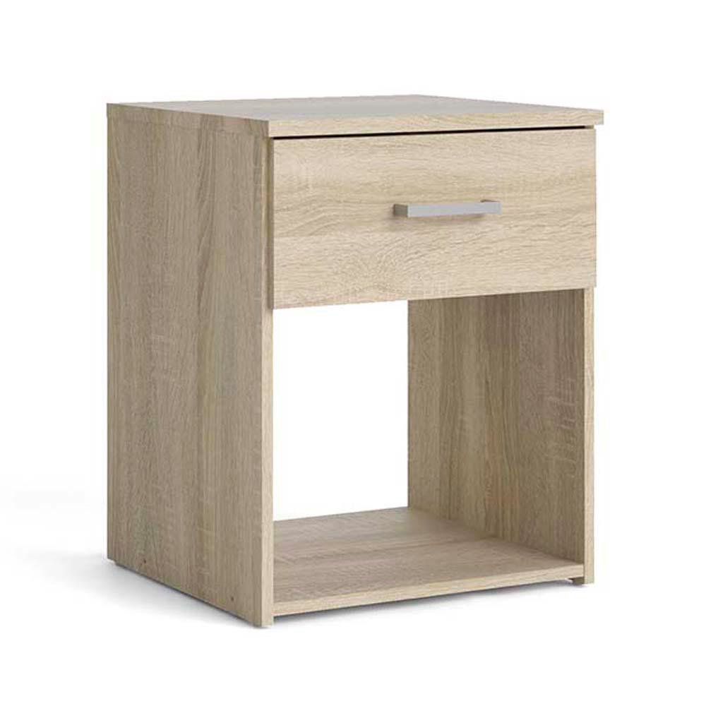 Mesa de Noche Nicky 37.6 x 36 x 47.5 cm Color Beige