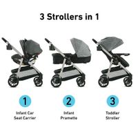 Sistema de Viaje 3 en 1 con Asiento SnugRide 35 Ellington