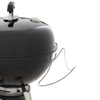 Churrasquera a Carbón Acero Galvanizado Negro 51 Cm - Adeo