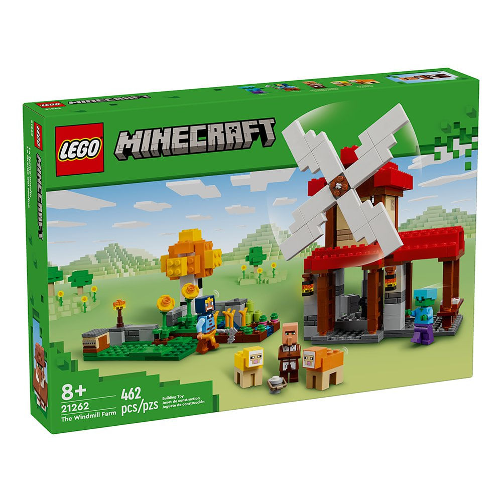 LEGO Minecraft La Granja del Molino #21262 de 462 Piezas