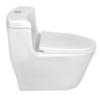 Sanitario Petit Garzón Palermo Descarga Dual y Diseño Moderno Blanco