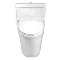 Sanitario Petit Garzón Palermo Descarga Dual y Diseño Moderno Blanco