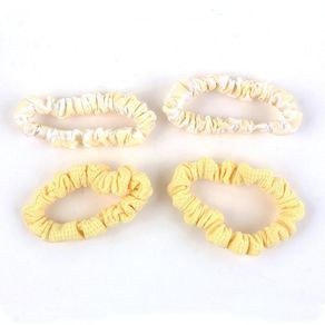 Set de Scrunchies Tonalidades Amarillas 4 Pzas - Viva