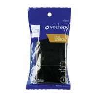 Interruptor 3 Vías 1.5 Módulos Lisboa Negro - Volteck