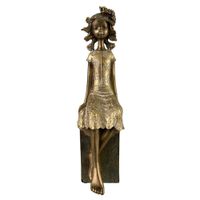 Figura Decorativa Niñas 9.5x12x34 Cm - Concepts