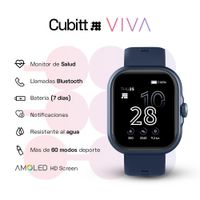 Smartwatch Viva Azul Oscuro - Cubitt
