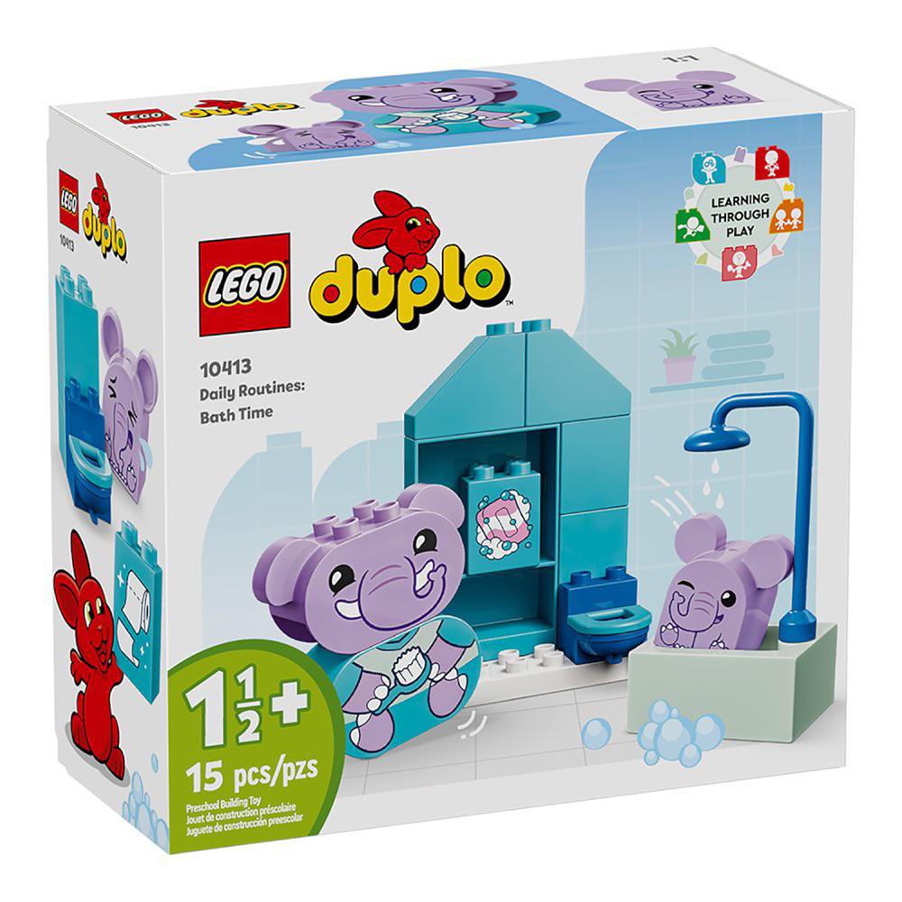 LEGO DUPLO Rutinas Diarias: Hora del Baño #10413 de 15 Piezas