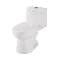 Sanitario Elongado de Cierre Fácil Color Blanco