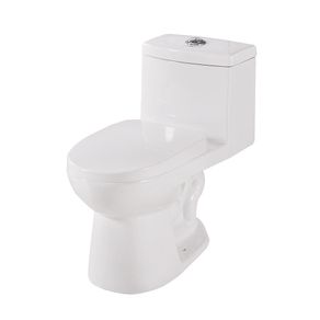 Sanitario Elongado de Cierre Fácil Color Blanco