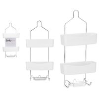 Organizador para Ducha de Dos Niveles Blanco