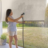 Lona Enrrollable para Exterior