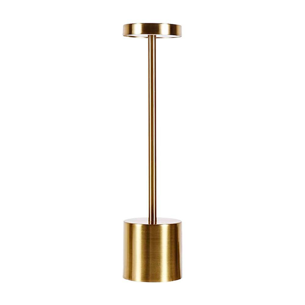Set de 2 Lámparas de Mesa Táctiles Doradas 3W