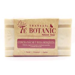 Jabón en Barra Concha Nácar y Rosa Mosqueta 200 G - Té Botanic
