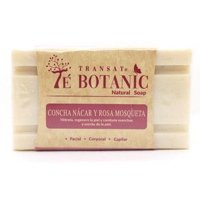 Jabón en Barra Concha Nácar y Rosa Mosqueta 200 G - Té Botanic