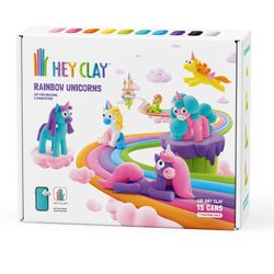 Plastilina Interactiva Hey Clay Unicornios 15 Botes