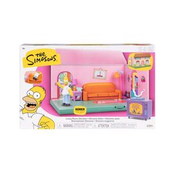 Set Diorama Sala De Estar De Los Simpsons