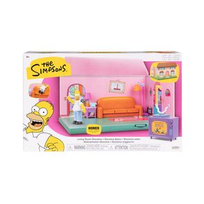 Set Diorama Sala De Estar De Los Simpsons
