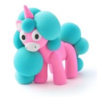 Plastilina Interactiva Hey Clay Unicornios 15 Botes