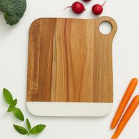 Tabla de Madera y Mármol