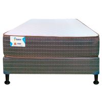 Set de Cama Colchón + Base Box Ortopédica - Facenco Varios Tamaños