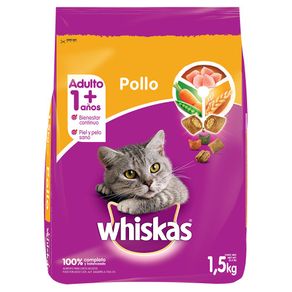 Comida Seca Para Adulto 3.3  Lb - Whiskas