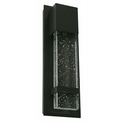 Lámpara de Pared de Exterior Moderna Negra