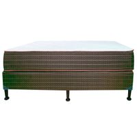 Set de Cama Colchón + Base Box Ortopédica - Facenco Varios Tamaños