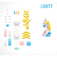 Plastilina Interactiva Hey Clay Unicornios 15 Botes