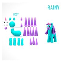 Plastilina Interactiva Hey Clay Unicornios 15 Botes