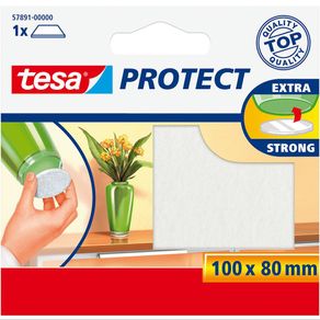 Protector de Fieltro Blanco 100 x 80 Mm - Tesa