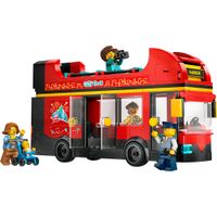 Autobús Turístico Rojo de Dos Pisos 384 Pzas Lego City