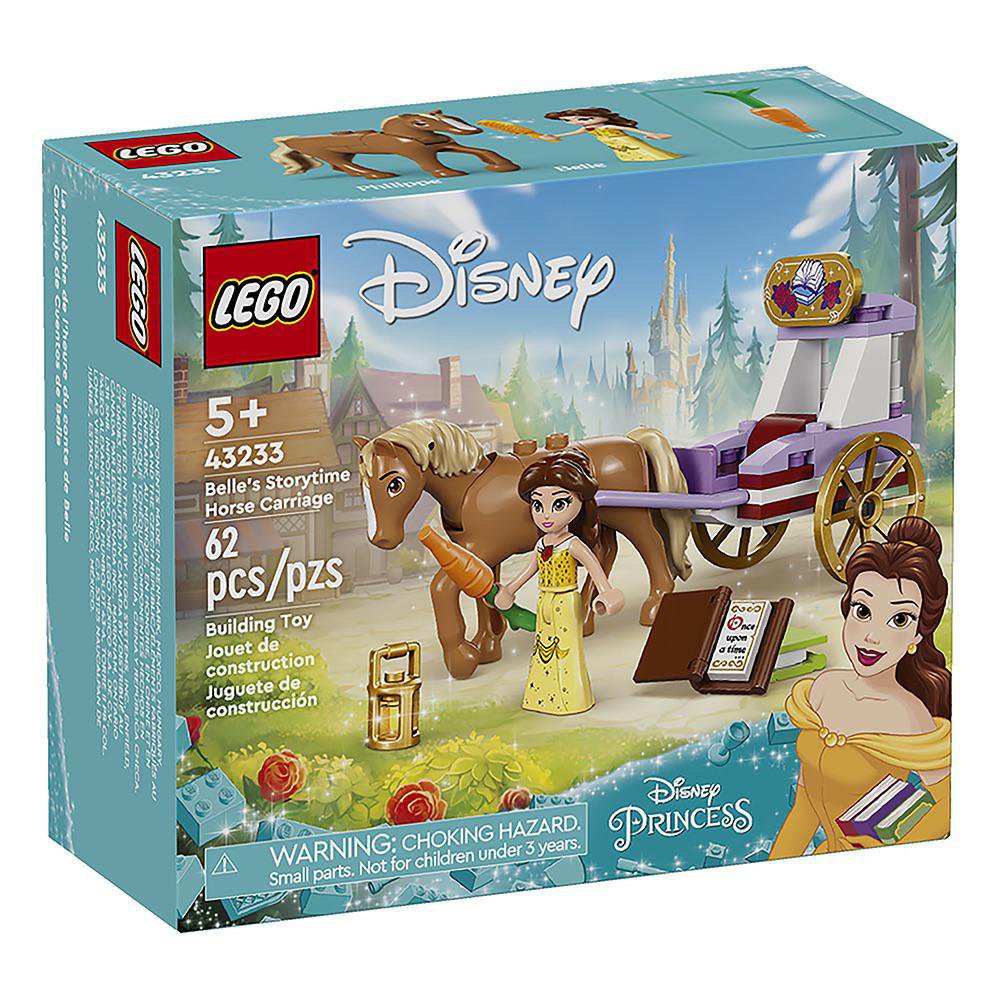 LEGO Disney Calesa de Cuentos de Bella #43233 de 62 Piezas LEGO Disney Carruaje de Cuentac…